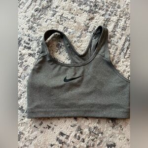Nike grey sports bra